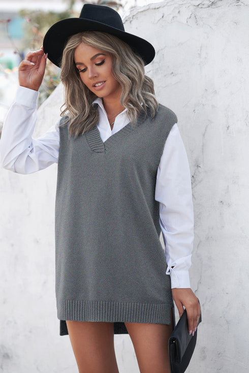 Knit Vest Pullover Sweater